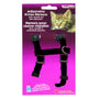 Burgham Harnais réglable pour chaton, noir, 3/8 po x 9-15 po