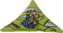 Yeowww! Purmuda Catnip-Filled Triangles, Green