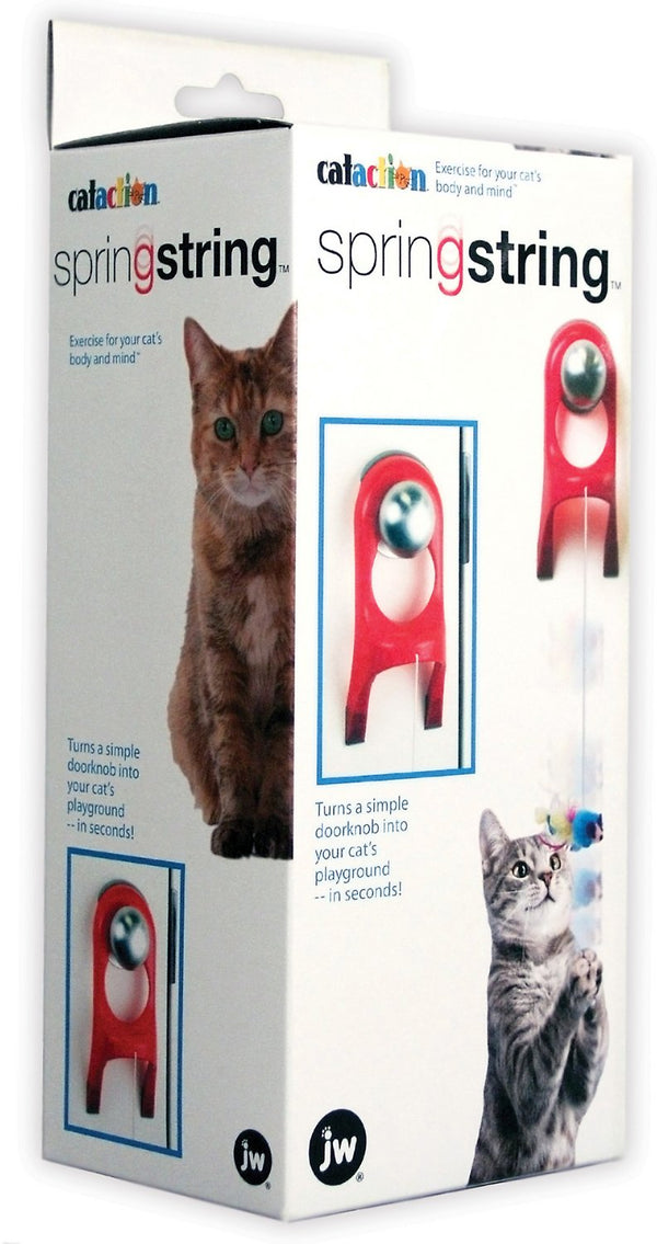 JW Pet Cataction Spring String Cat Toy