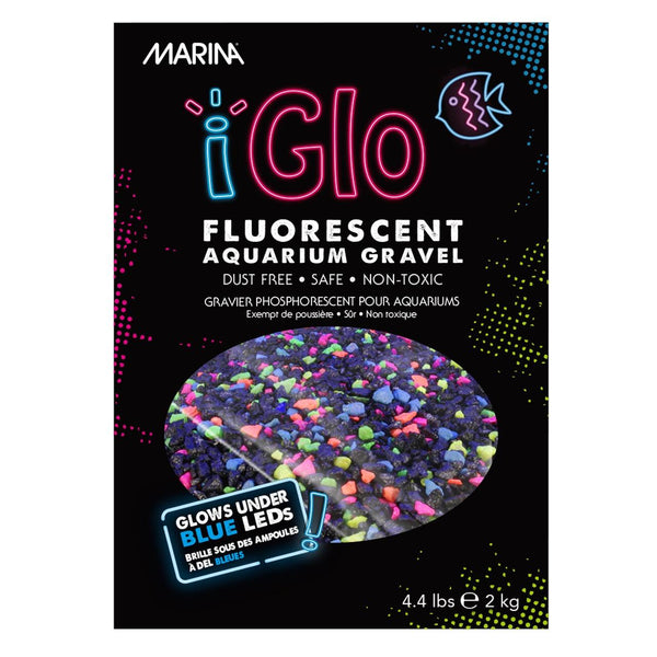 Marina iGlo Fluorescent Aquarium Gravel, Galaxy
