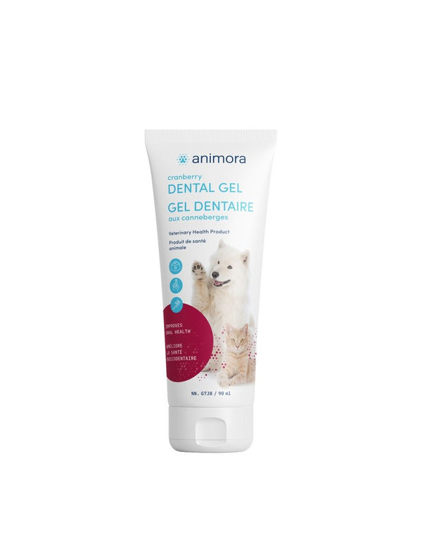 Gel dentaire Animora aux canneberges pour chiens