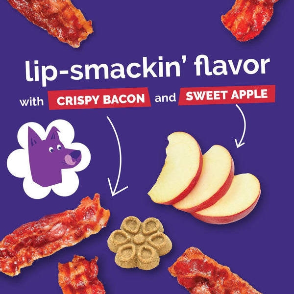 Fruitables Biggies Crispy Bacon & Apple Dog Treats