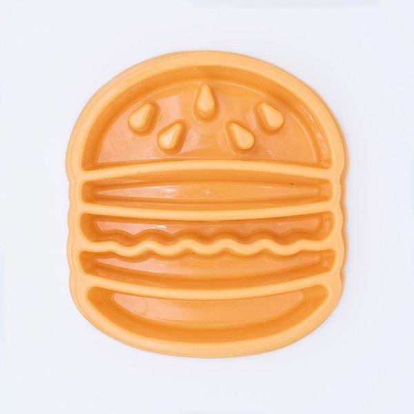 ZippyPaws Gamelle Happy Bowl Hamburger pour chien à alimentation lente
