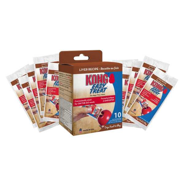 KONG Easy Treat To Go Gâteries pour chiens au foie