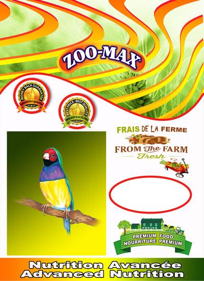 Nourriture pour oiseaux Zoo-Max Economax Finch