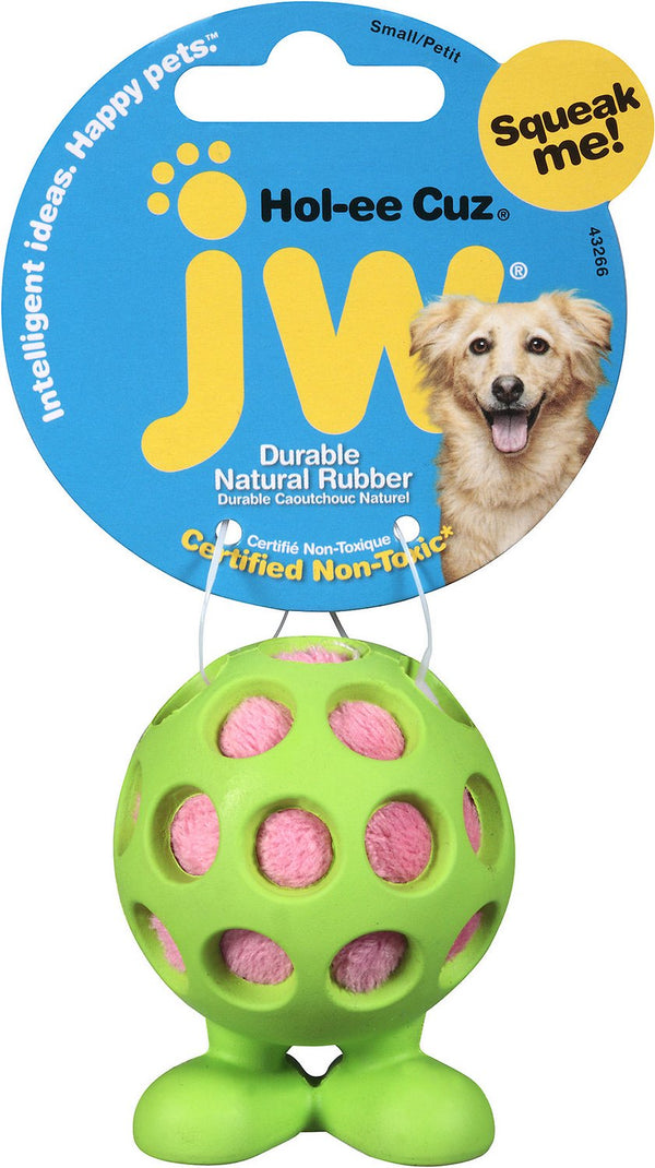 JW Pet Hol-ee Cuz Dog Toy, Color Varies