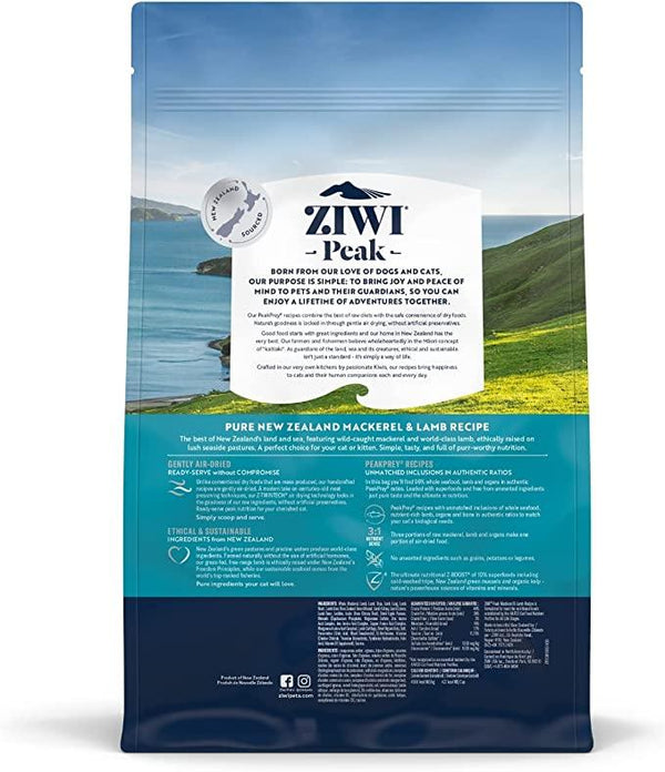 ZIWI Peak Mackerel & Lamb Recipe Air-Dried Cat Food