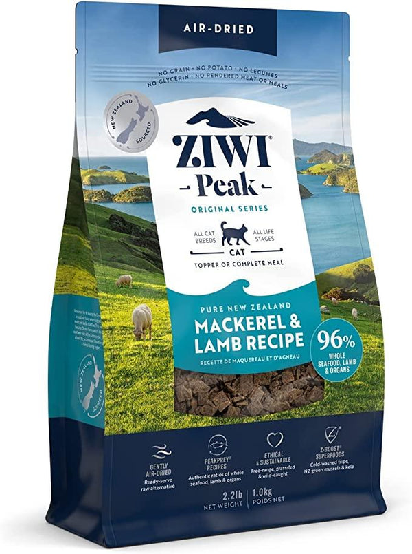 ZIWI Peak Mackerel & Lamb Recipe Air-Dried Cat Food