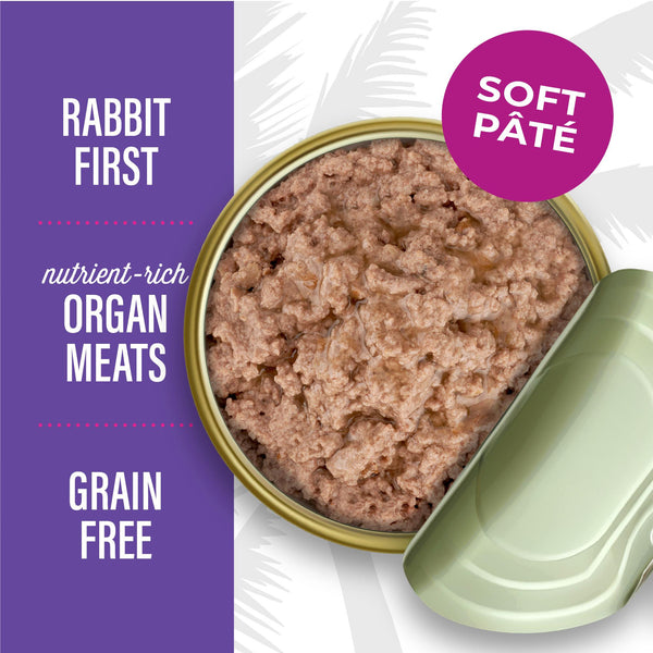 Tiki Cat After Dark Pâté Lapin Nourriture pour Chats en Conserve