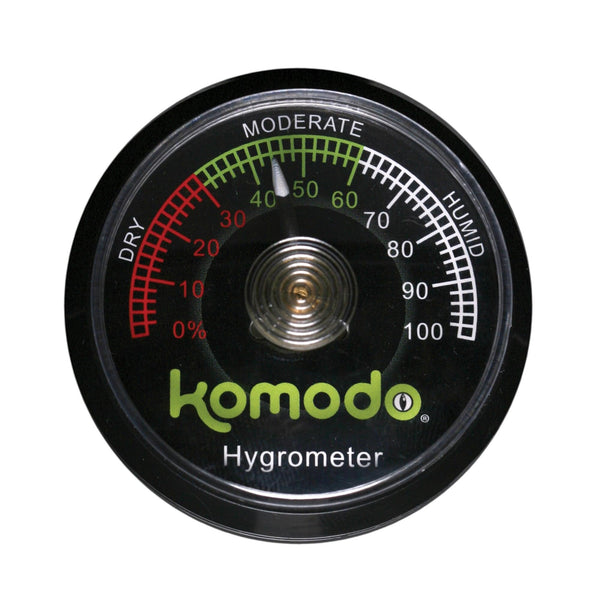 Hygromètre Komodo Reptile Analogique