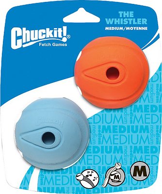 Chuckit! The Whistler Ball, Color Varies