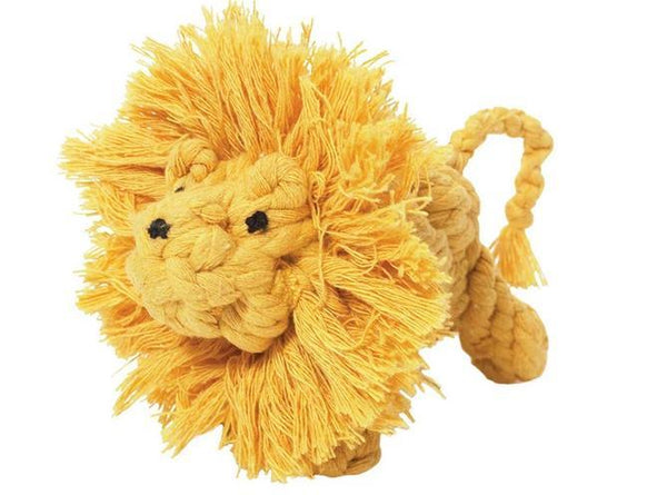 Jax & Bones Larry the Lion Rope Dog Toy