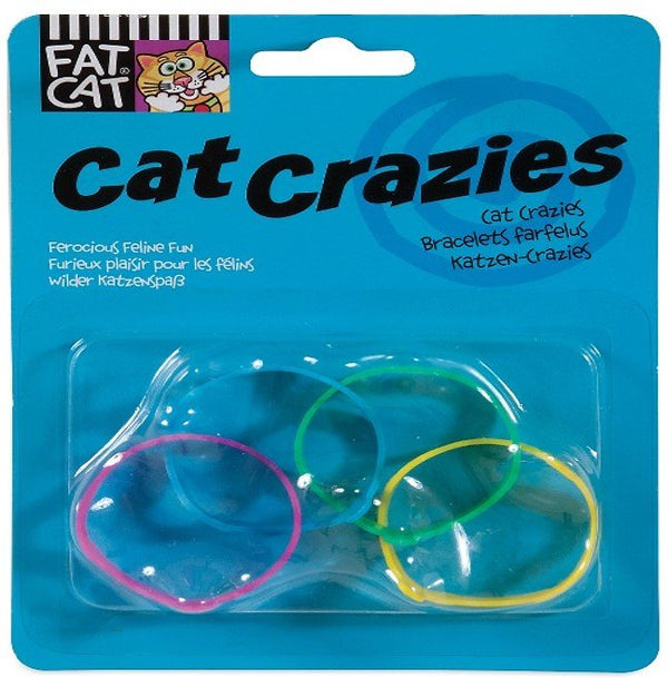 Fat Cat Crazies Playrings Cat Toy