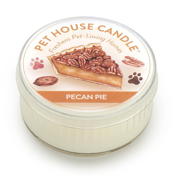 Pet House Autumn Mini Candle, Pecan Pie, 1.5-oz