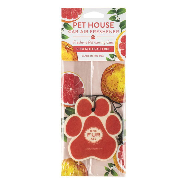 Pet House Year Round Car Fresheners, Ruby Red Grapefruit