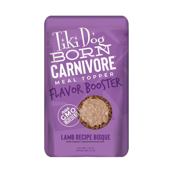 Tiki Dog Aloha Petites Rehausseur de saveur Bisque d'agneau pour chien