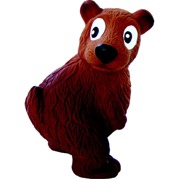 Outward Hound Tootiez Bear Grunting Dog Toy, Brown