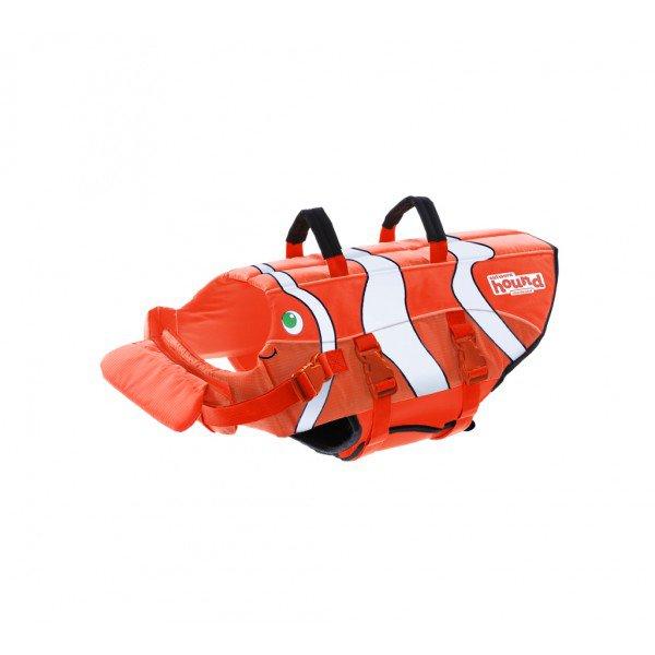 Outward Hound PupSaver Fun Fish Ripstop Dog Life Jacket, Orange