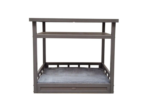 New Age Pet Sundown Nightstand Pet Bed, Nantucket Gray