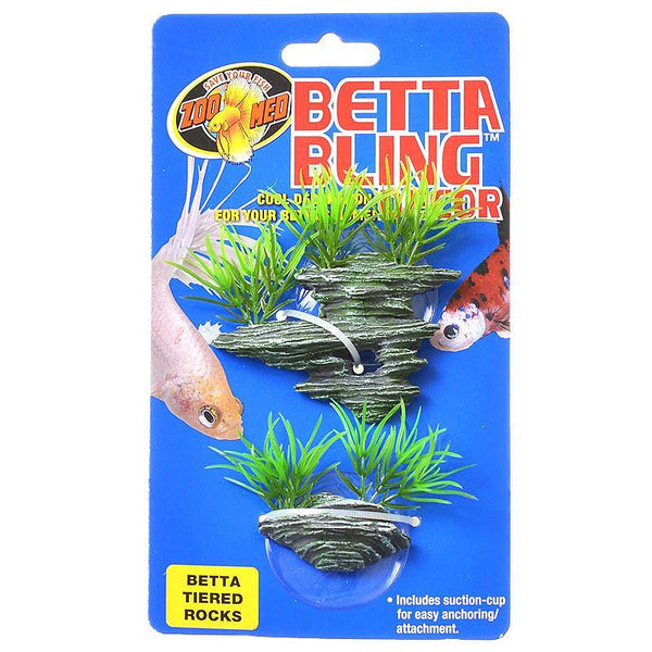 Zoo Med Betta Bling Tiered Rocks for Aquariums
