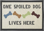 PetRageous Designs Set de table tapisserie One Spoiled Dog