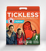 Tickless Répulsif Ultrasonique Anti-Tiques, Humain, Orange