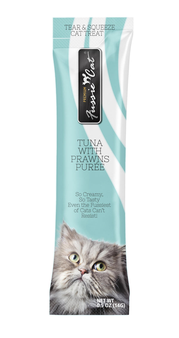 Fussie Cat Tuna with Prawns Puree Cat Treats
