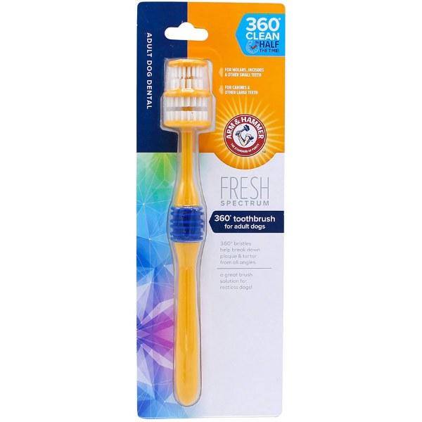 Arm & Hammer Fresh Spectrum 360 Toothbrush for Adult Dogs