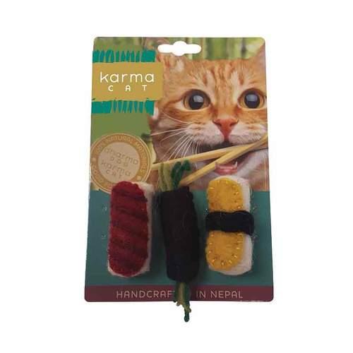 Dharma Dog Karma Cat Jouet pour chats sushi