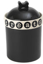 PetRageous Designs Pooch Basics Pot à friandises pour animaux, 9 pouces