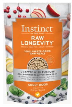 Instinct Raw Longevity Chicken Freeze-Dried Dog Food