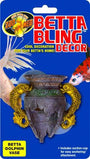 Zoo Med Betta Bling Vase dauphin décoration pour aquarium.