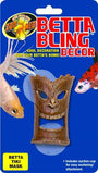 Zoo Med Betta Bling Masque Tiki décoration pour aquarium.