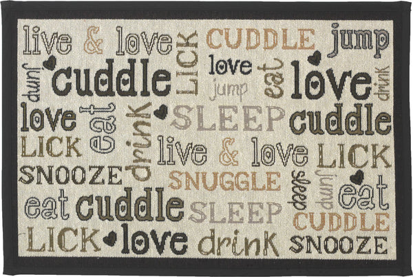 PetRageous Designs Cuddle Tapestry Pet Placemat