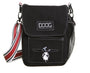 DOOG Sac à bandoulière pour promenade de chien, noir