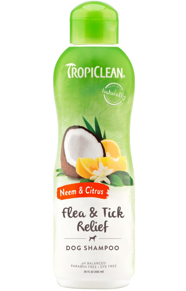 Tropiclean Neem & Citrus Flea & Tick Relief Dog Shampoo