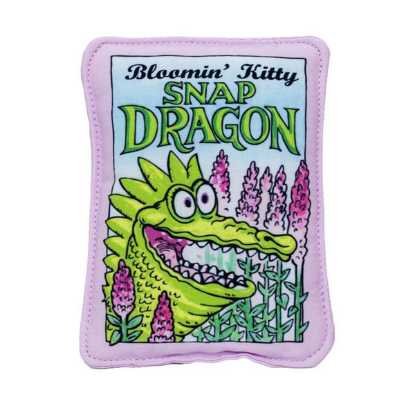Fuzzu Bloomin' Kitty Jouet pour chat Sachet de graines de muflier