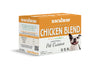 Back2Raw Repas complets mélange de poulet Aliments surgelés pour chiens