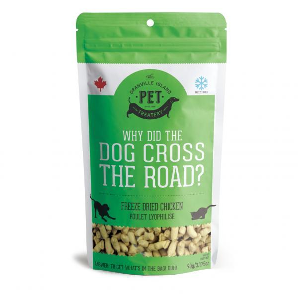 The Granville Island Pet Treatery Chicken Freeze-Dried Dog Treats