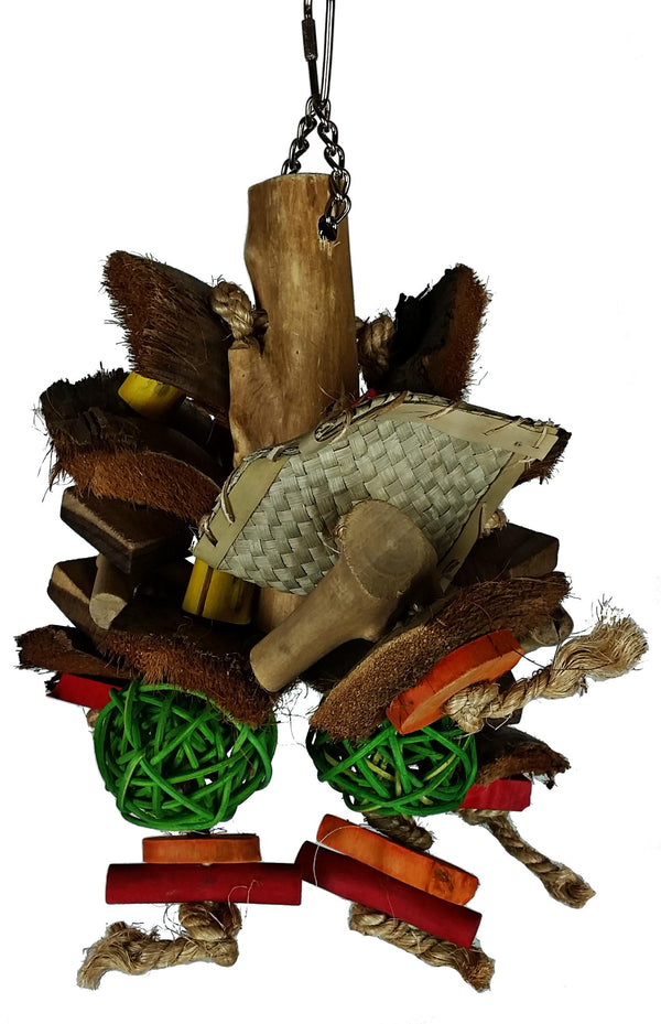 A&E Cage Company Chunky Monster Bird Toy