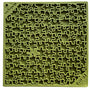 SodaPup eMat Jigsaw Design Enrichment Lick Mat Dog Slow Feeder, Green