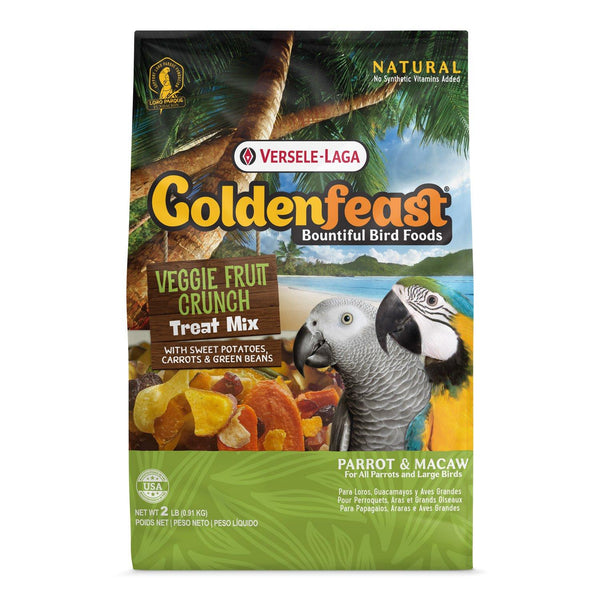 Versele-Laga Goldenfeast Veggie Fruit Crunch Mix Bird Treats