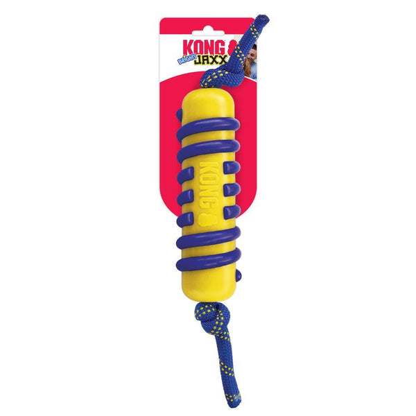 KONG Jaxx Brights Stick with Rope Dog Toy, Assorted