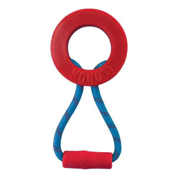 KONG Jaxx Brights Tug with Ring Dog Toy, Assorted