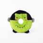 ZippyPaws Jouet pour chien Halloween Donutz Buddies Monstre de Frankenstein