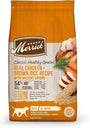 Merrick Classic Healthy Grains Recette au vrai poulet + riz brun avec grains anciens Croquettes pour chiens adultes