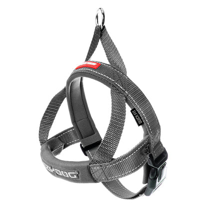 EzyDog Quick Fit Dog Harness, Grey