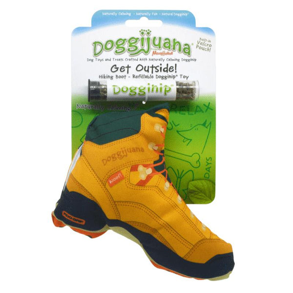 Doggijuana Jouet pour chien Dogginip rechargeable Chaussure de randonnée Get Outside