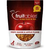 Fruitables Crispy Bacon & Apple Flavor Dog Treats