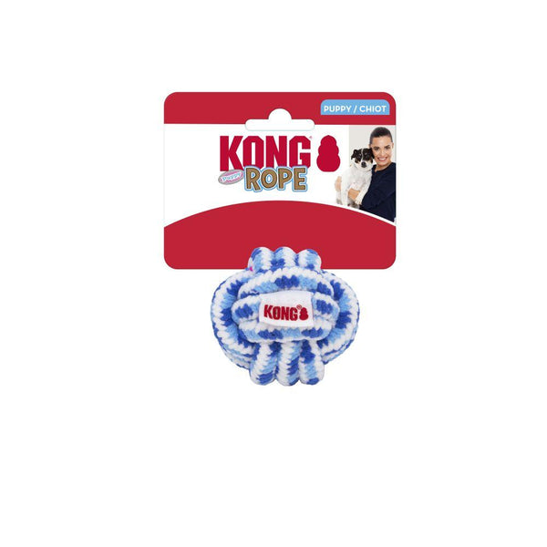 KONG Rope Ball Puppy Dog Toy, Assorted